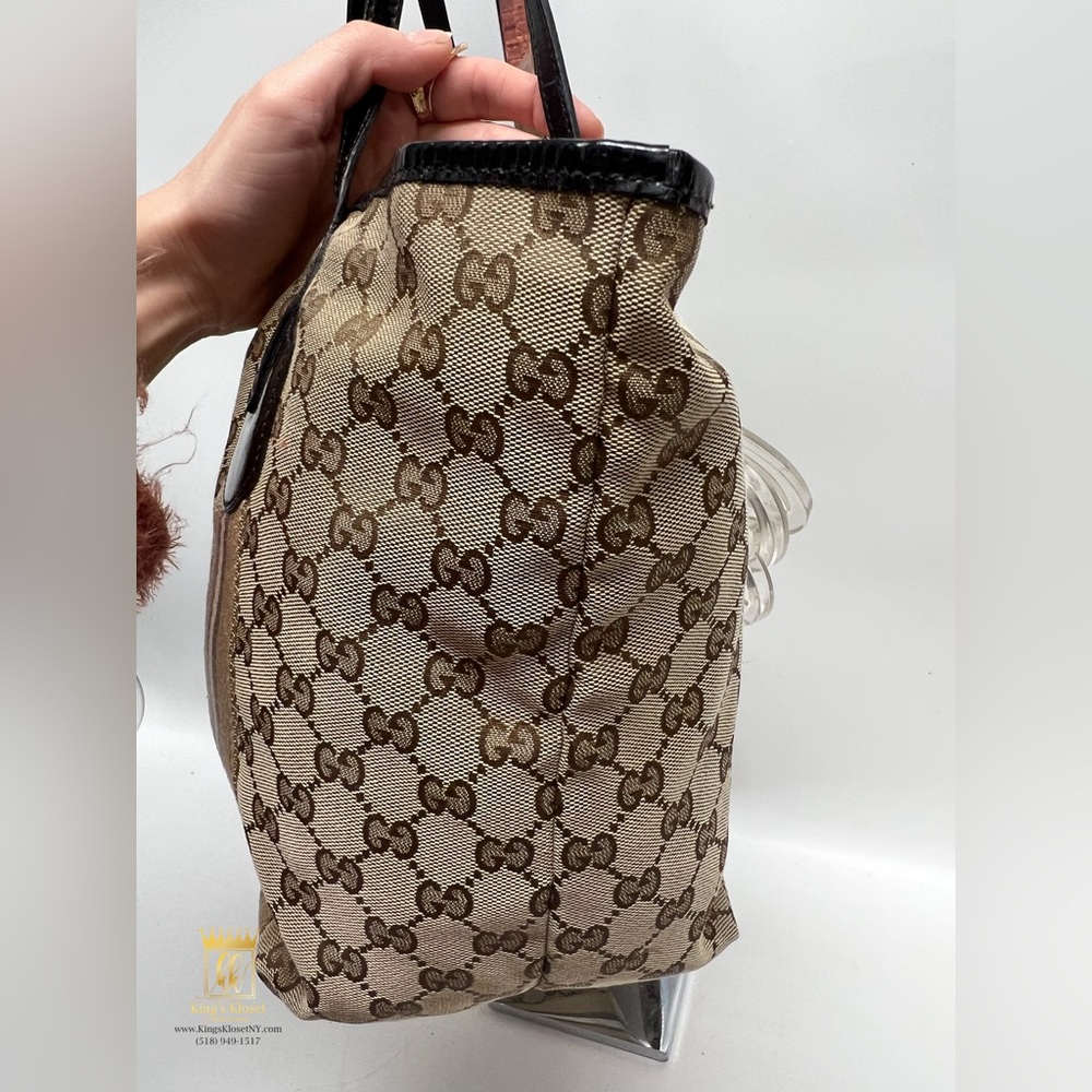 Gucci Sherry Line Tote Bag Supreme Jolie - Picture 3 of 16